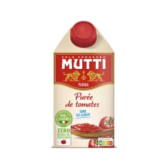 Rosii pasate Brik, Mutti, 500g 